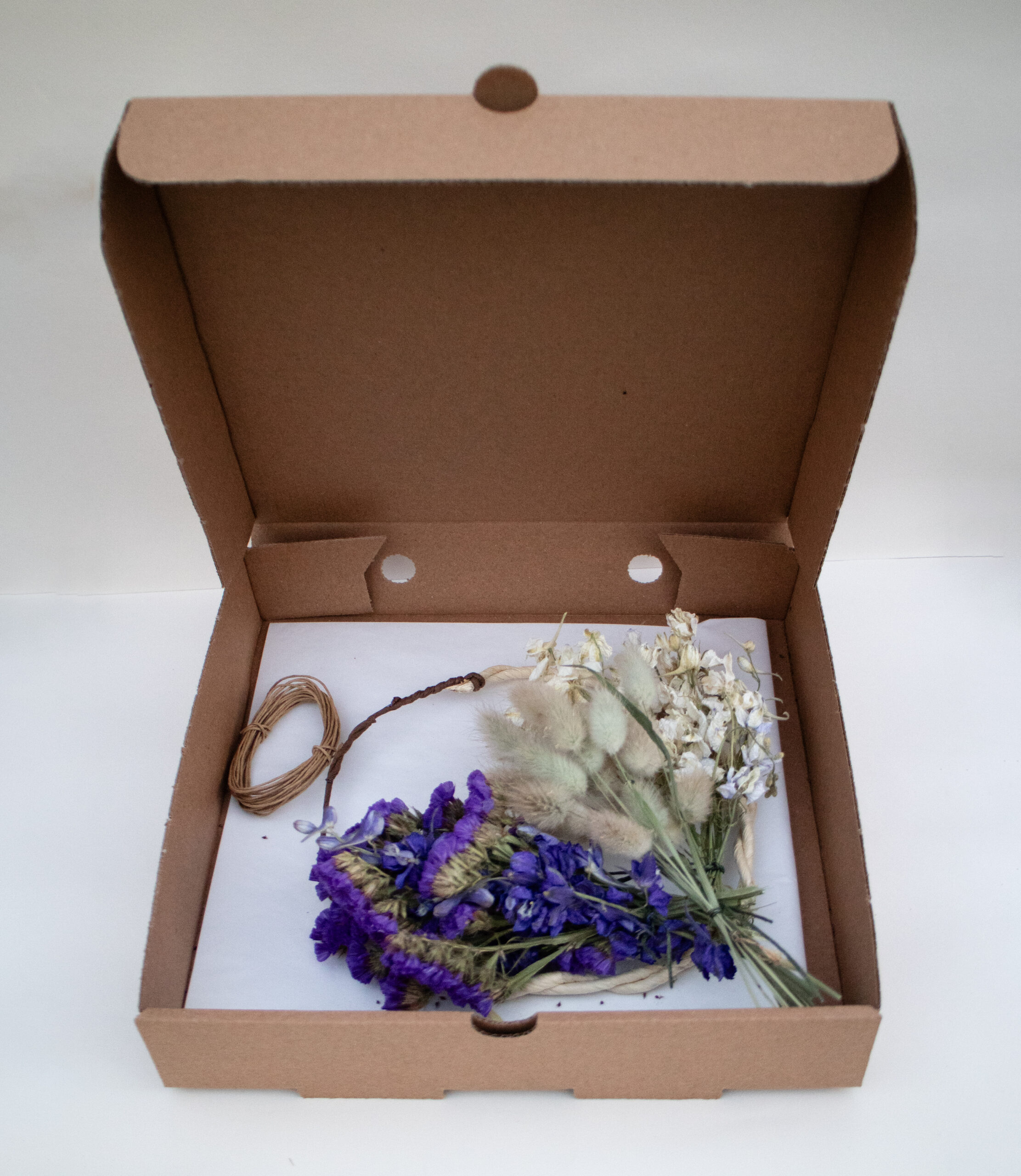 Make Your Own Dried Flower Crown Kit | Purple